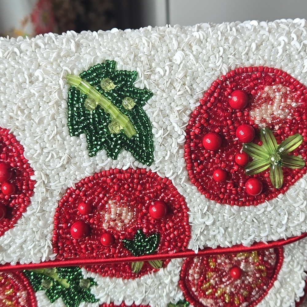 NWT Indian Tomato Beaded Shoulder Bag - Picture 7 of 7